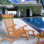 Titanic Outdoor Teak Chaise Lounge
