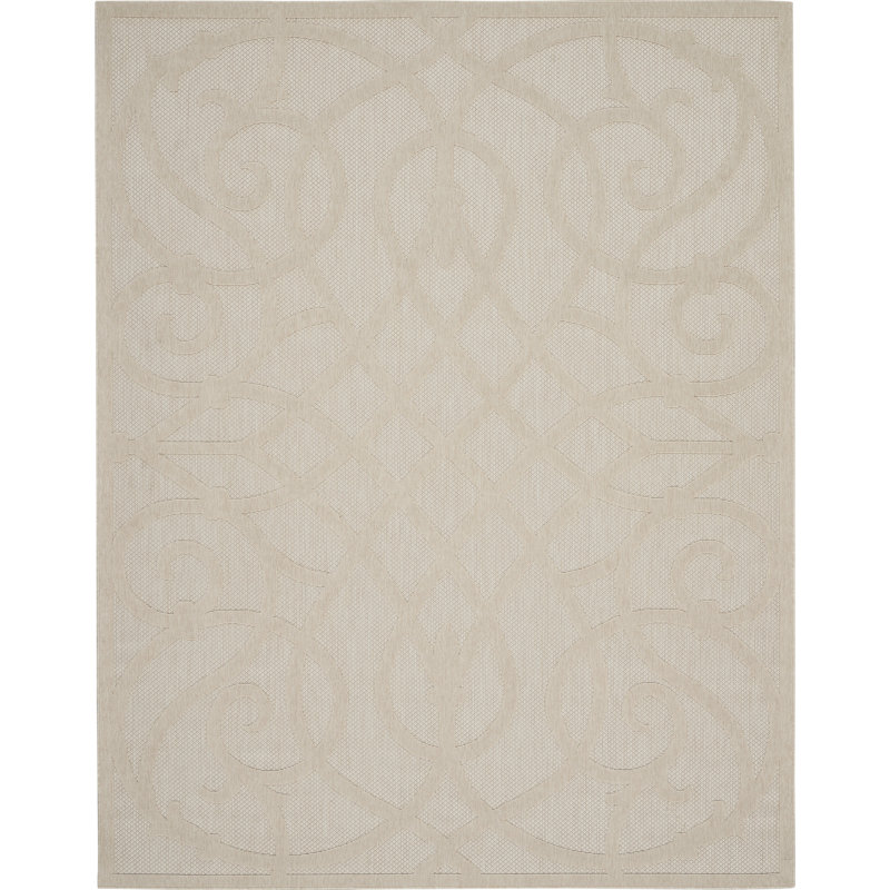Tapis crème Therese, Rectangle 8 pi 10 po x 11 pi 10 po
