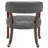 LUMERA Collection Swivel Tufted Arm Dining Chair Poker Chair Gray-1480359264-1480359279