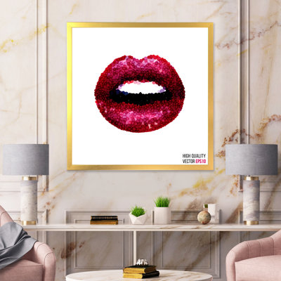 «Red Girl», impression sur toile