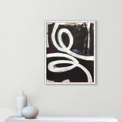 «Ansonia Swirly Swirls I On Paper» par Joss & Main Print