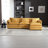 Boneless 112 Inch Oversized Sectional Sofa Cloud Couch, Modern Chenille L Shaped Couch With Moveable Ottoman And Memory Foam-572947859