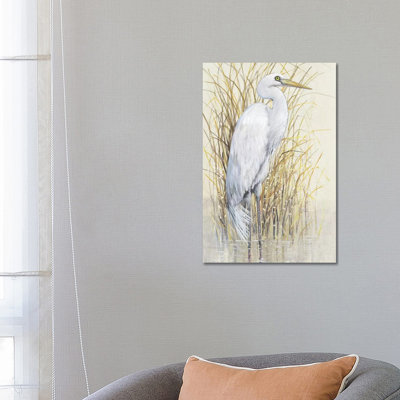 Wading I by Tim OToole - Wrapped Canvas Painting