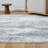 Celso Modern Abstract Performance Area Rug in Gray/Blue-1961047155