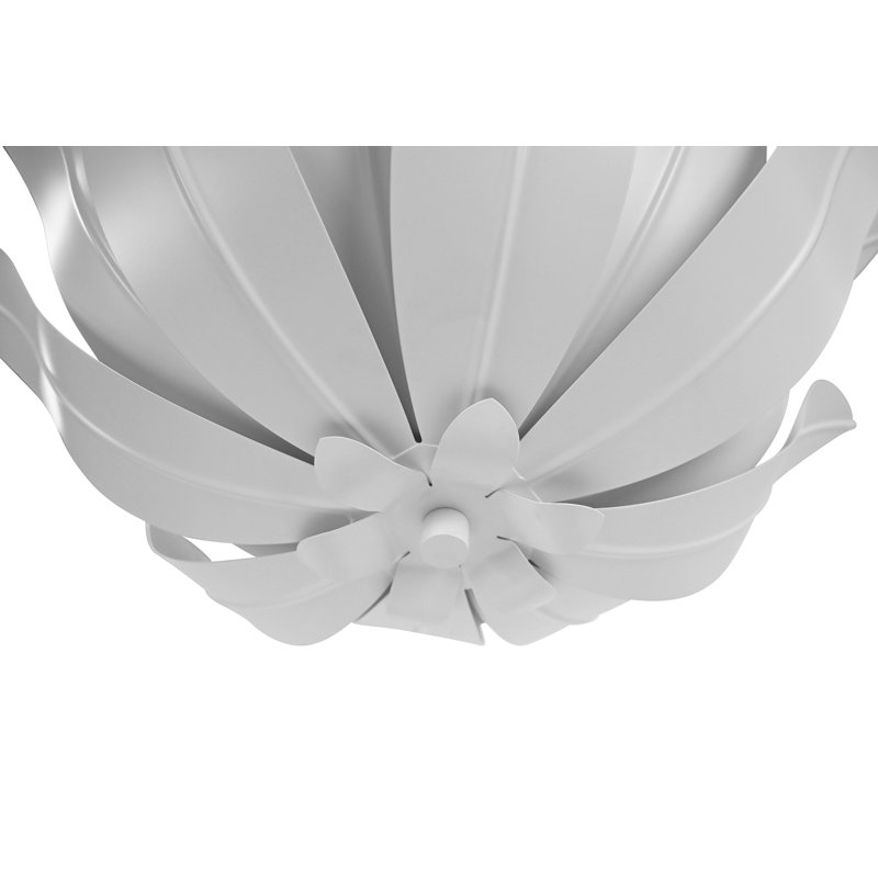 Leaf Blossom Chandelier, White