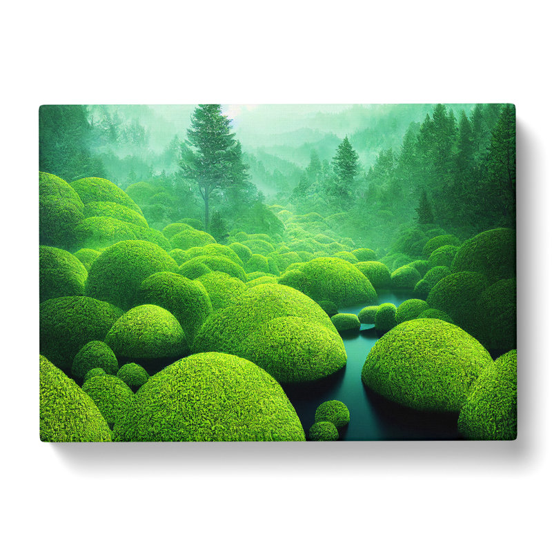 Euphoric Forest - Wrapped Canvas, 35cm H x 50cm W x 3cm D