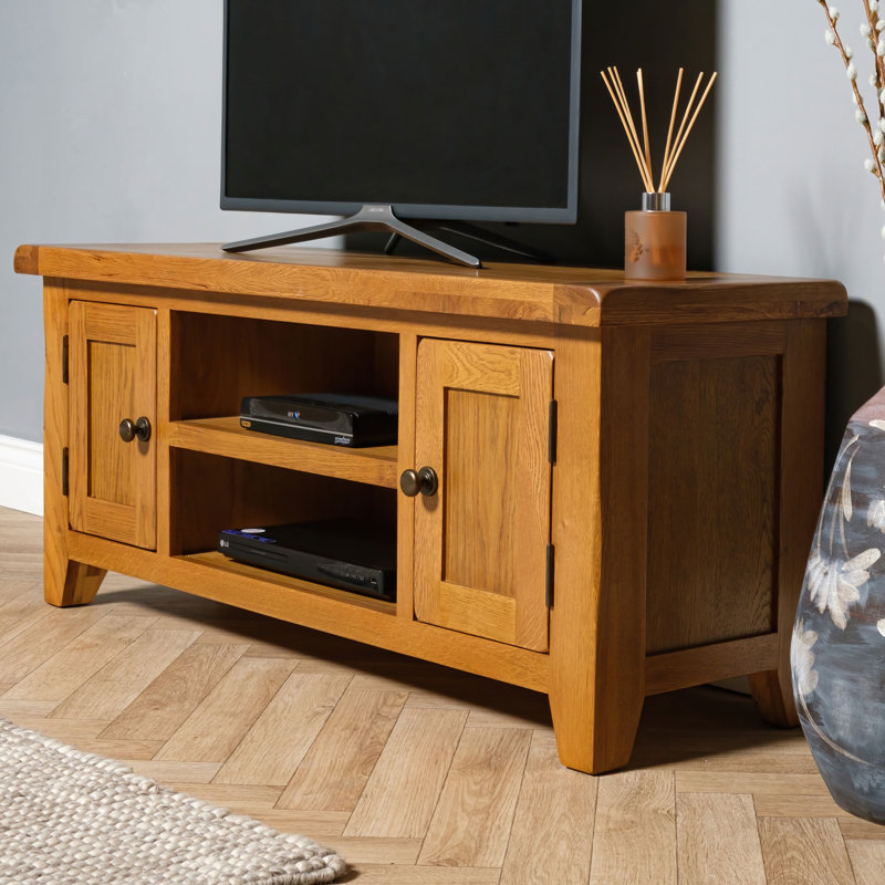 Coale Unfinished TV Stand for TVs up to 48", Brown