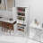 71" Kitchen Pantry Storage Cabinet