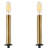 Lazlo 2 - Light Dimmable Black Design Wall Light