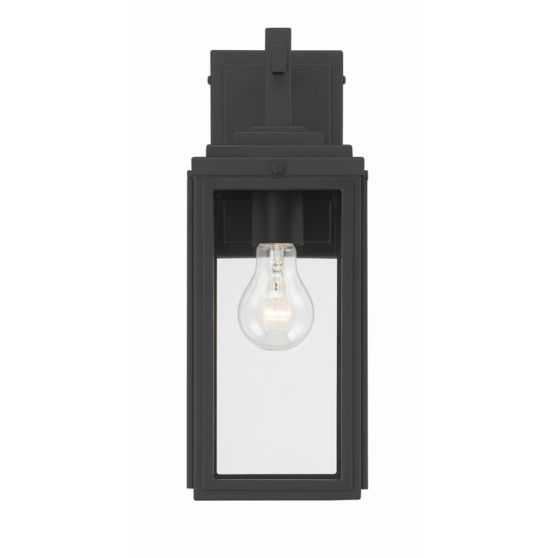 Kalio Steel Wall Light, 14" H x 5.25" W x 6.75" D