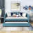 Mansueta Twin Size Upholstered Daybed with Trundle-336454259