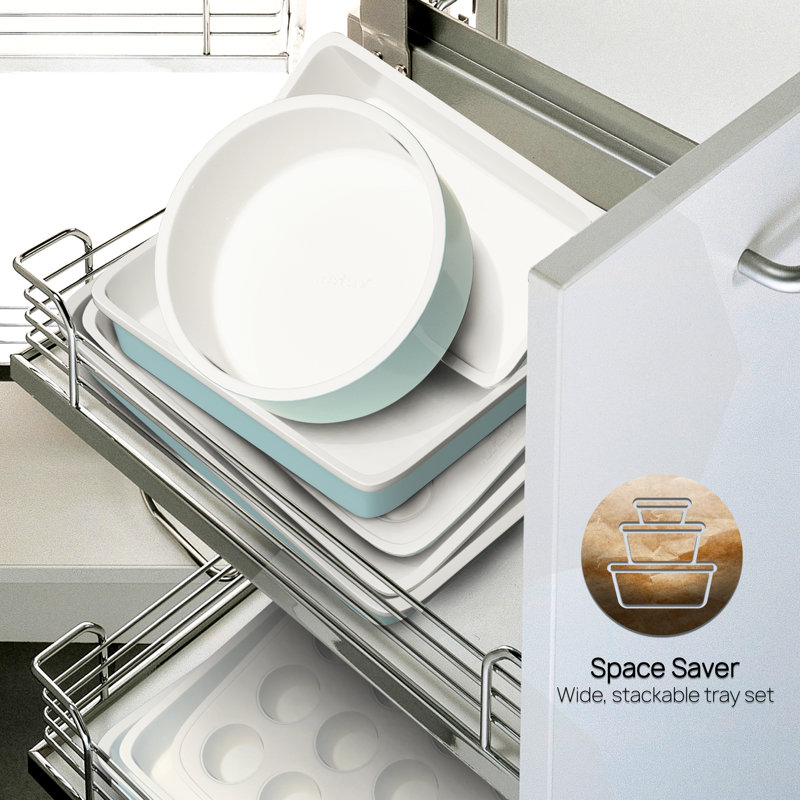Ensemble 6 pièces NutriChef antiadhésif
