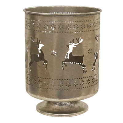 9.5'' H Metal Lantern