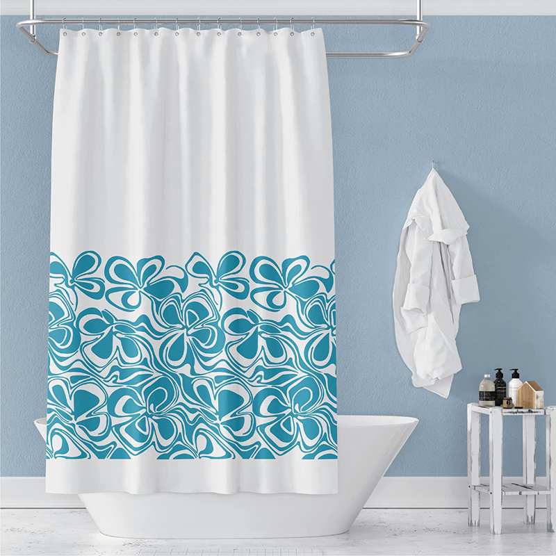 13 Piece Polyester Shower Curtain Set