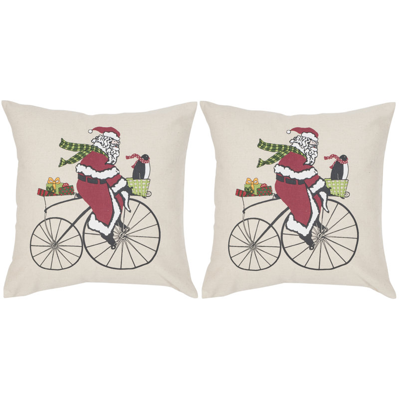 Coussin Santa Cycles
