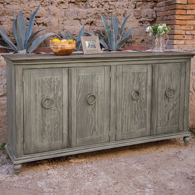 Elkins 73.5'' Solid Wood Sideboard