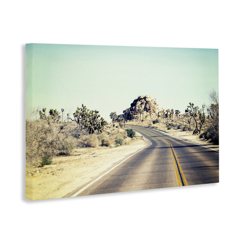 Road Trip Joshua Tree Park Canvas, design by Joseph S Giacalone, 16" H x 24" W