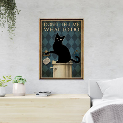 " Cat With Napkin "
