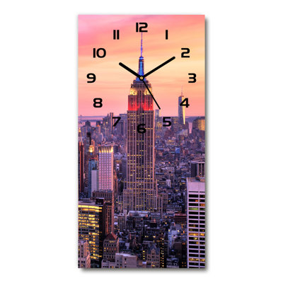 Jalah Glass Wall Clock