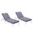 Chelsea Outdoor Metal Chaise Lounge , Cushion Included-70756132