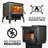 Us Stove 1,200 Sq. Ft Wood Stove
