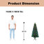 Lighted Artificial Christmas Tree-997860828