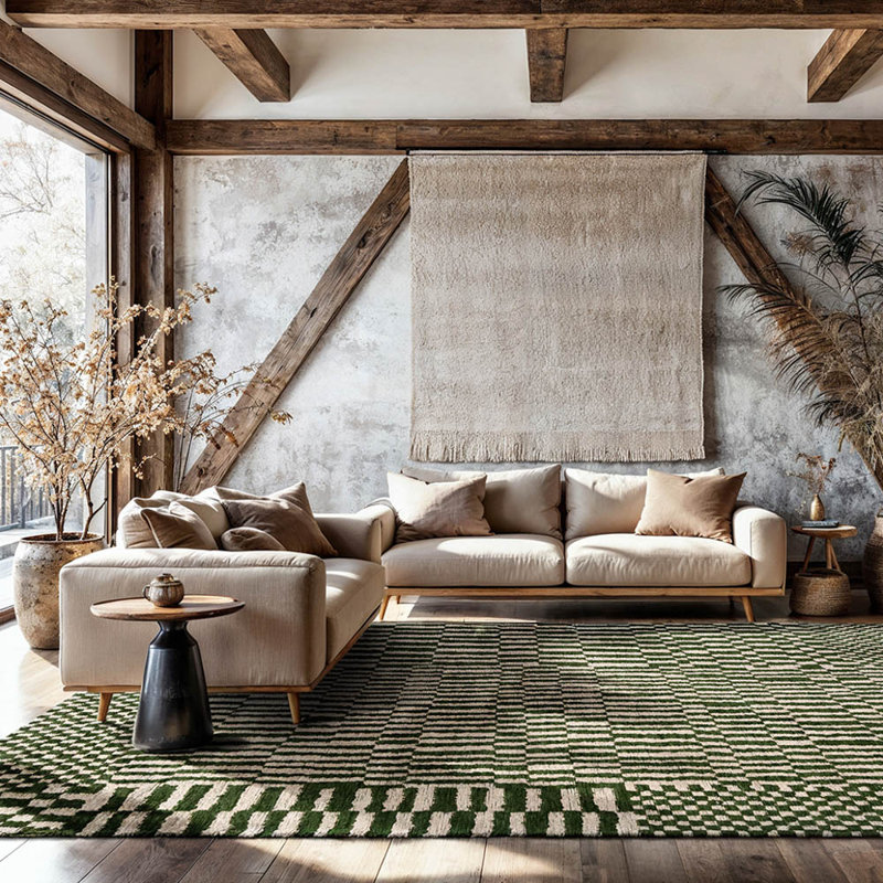 Structures Berber Oasis Recycled P.E.T Area Rug, Rectangle 80 x 150 cm