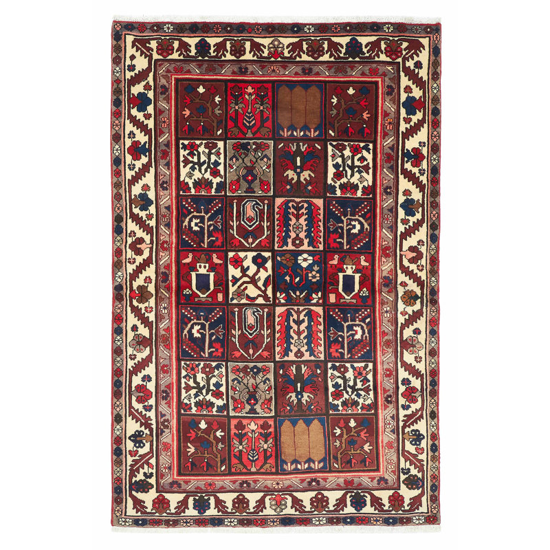 Tapis rouge Kayseri 4 pi 5 po x 6 pi 10 po