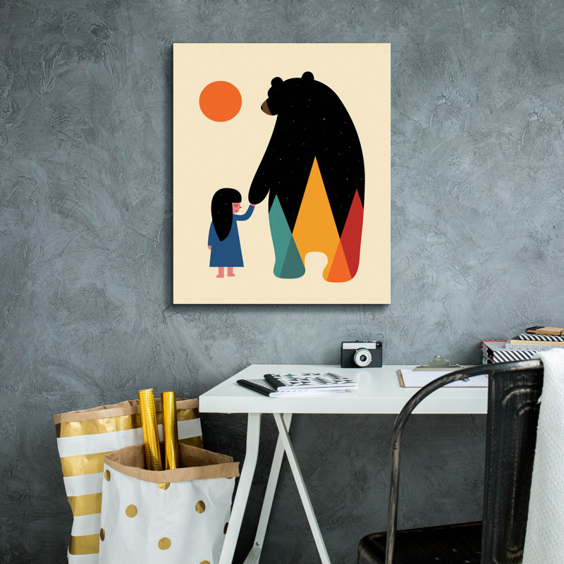 «Go Home» par Andy Westface, H 24 po x l 20 po x P 0,75 po