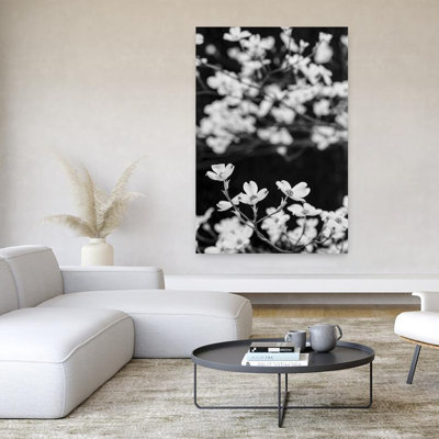 Close-Up Of Flowering Dogwood Flowers On Branches, Atlanta, Georgia, Usa Contemporary Flower Wall Art