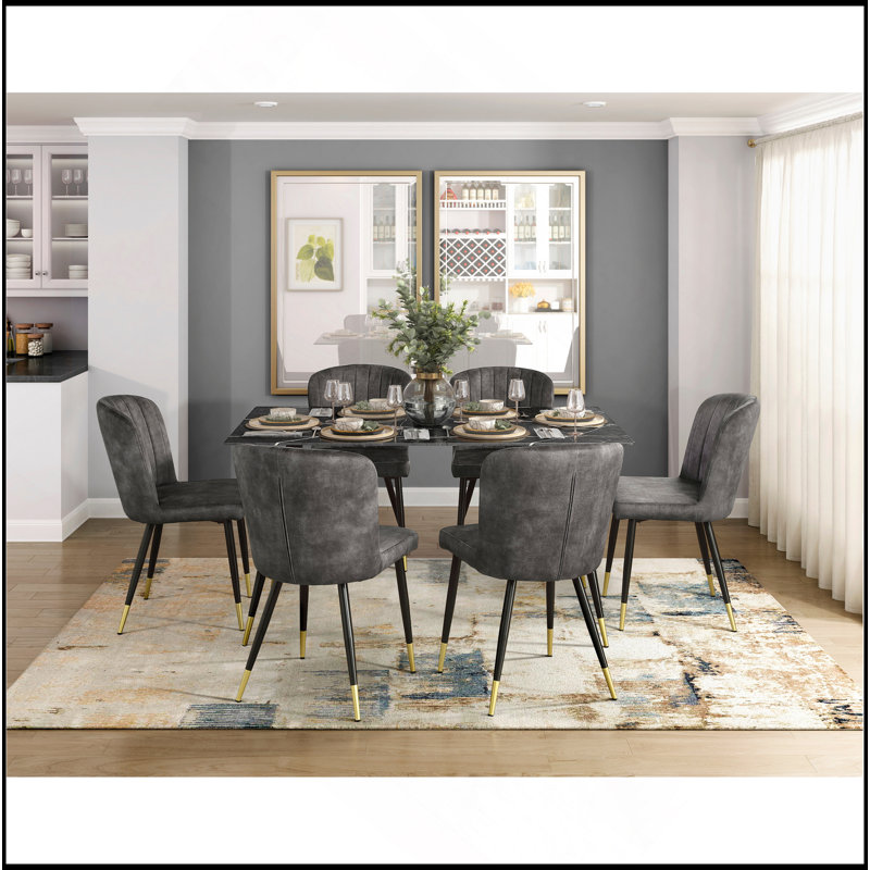 Ensemble de 2 chaises Modern Design Home Furniture