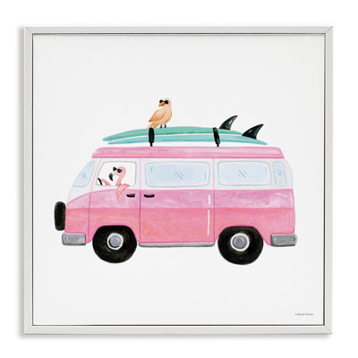 «Summer Birds & Van Giclee» par Rachel Nieman