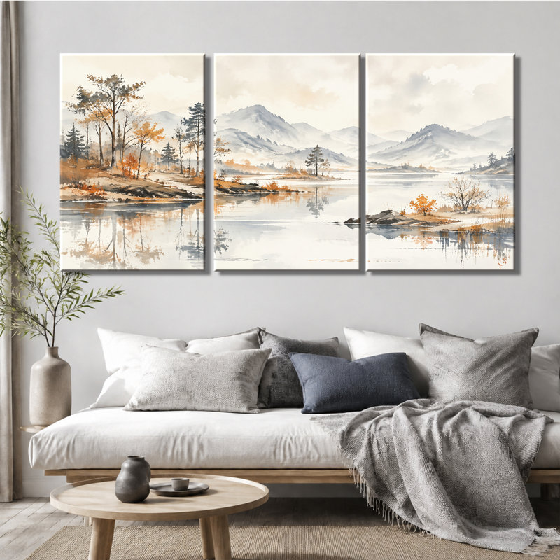 Impression sur toile 3 panneaux, 12 * 18 pouces * 3