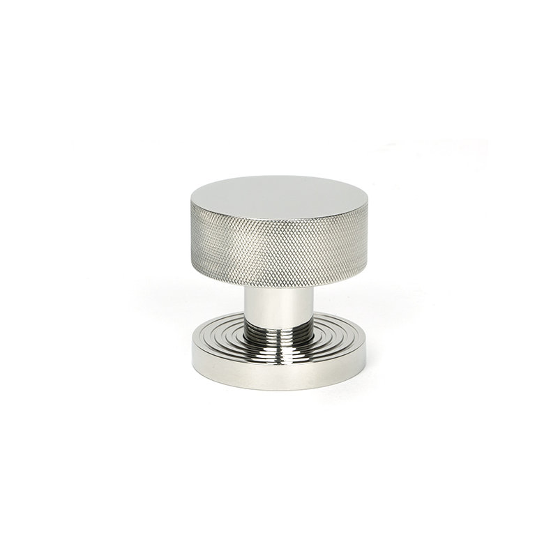 Brompton Interior Mortise Knobset, Polished Marine