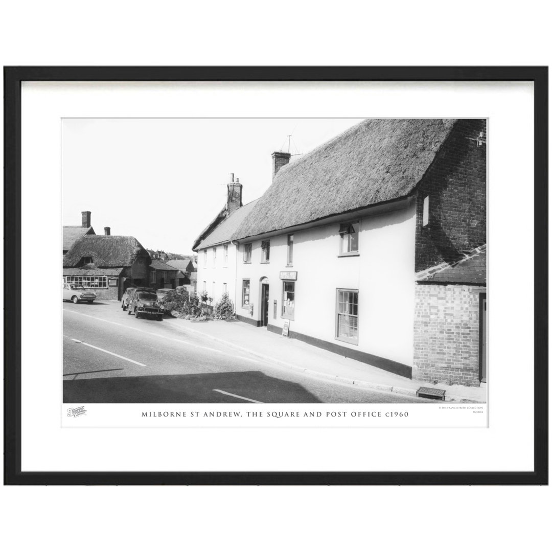 'Milborne St Andrew, the Square and Post Office C1960' by Francis Frith - Picture Frame Photograph Print on Paper