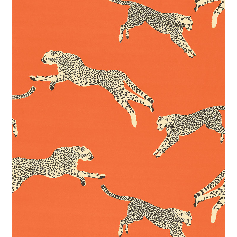 Tissu Saut de guépard, Clémentine