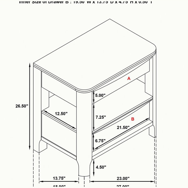 Dimensions du produit