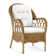Chaise avec accoudoirs rembourrée Everglade