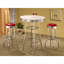 Tabouret de bar chromé (ensemble de 2)-438704295