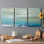 Distant Horizon - Toile tendue avec châssis de qualité supérieure - Prêt à être accroché-2147052113
