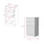 Commode avec tiroirs et armoire-94067107
