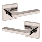 Estate Passage Door Lever with R017 Rose