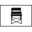 Table basse Zykera, ensemble moderne de 2 tables basses en acier, table basse rectangulaire