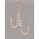 30 - Light Gold LED Unique/Statement Pendant