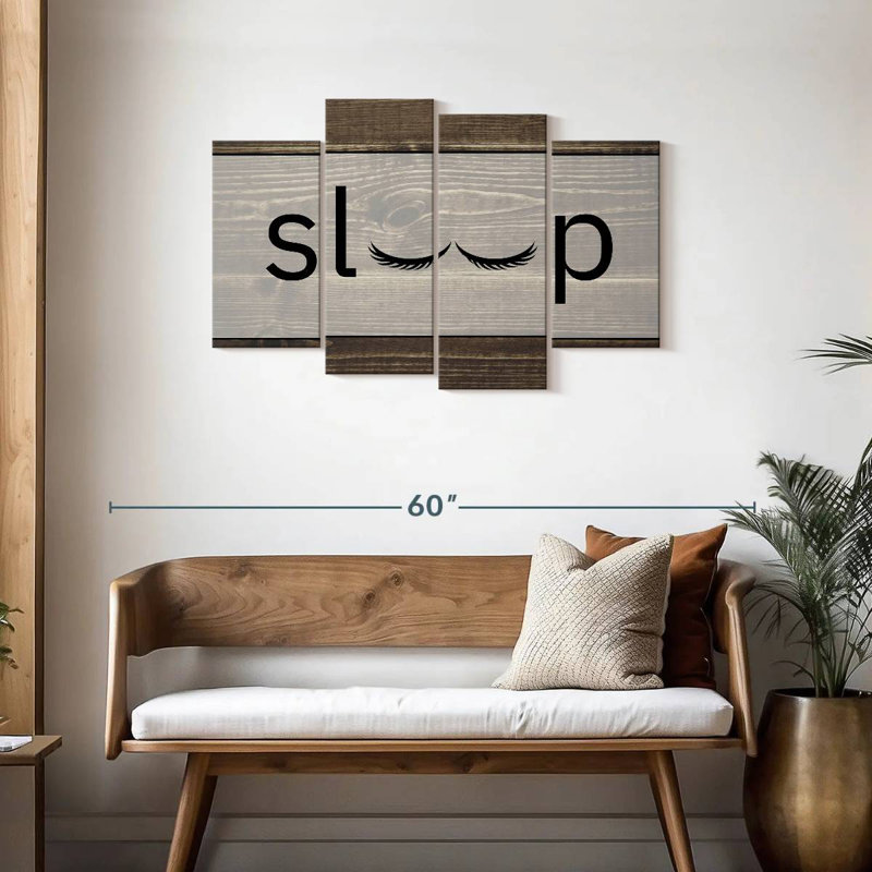 Tergel Sleep Typography, 27" H x 43" W