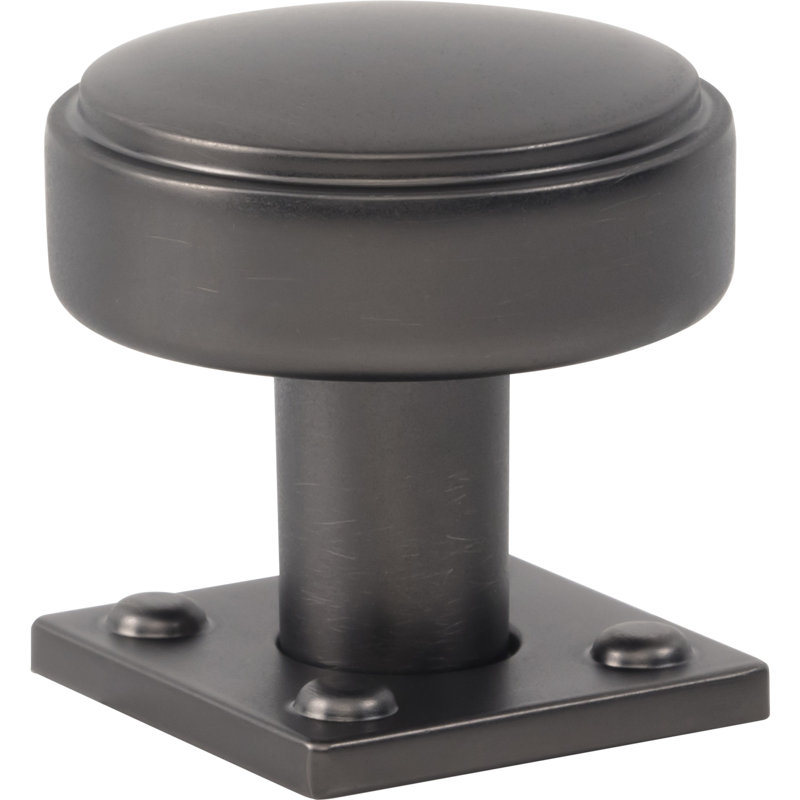Benning 1 1/4" Diameter Round Knob, Slate