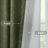 100% Blackout Linen Textured  Curtains Farmhouse Thermal Insulated Pocket Back Tab Full Light Blocking 2 Panel-1926543368-1926543863