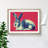 Pop Hare - Single Picture Frame Print