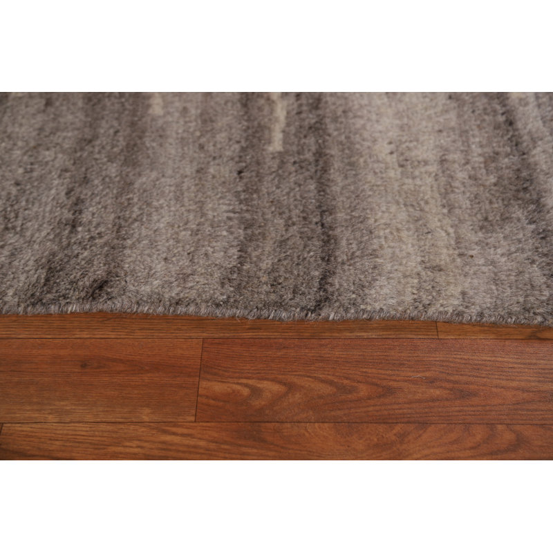 One-of-a-Kind 5'0'' X 7'7'' New Age Wool Area Rug in Brown