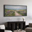 Art mural sur toile encadrée Seaside Meadow Path - Paysage côtier floral pour décor de salle de bain ou de maison de plage-115165176-115165177